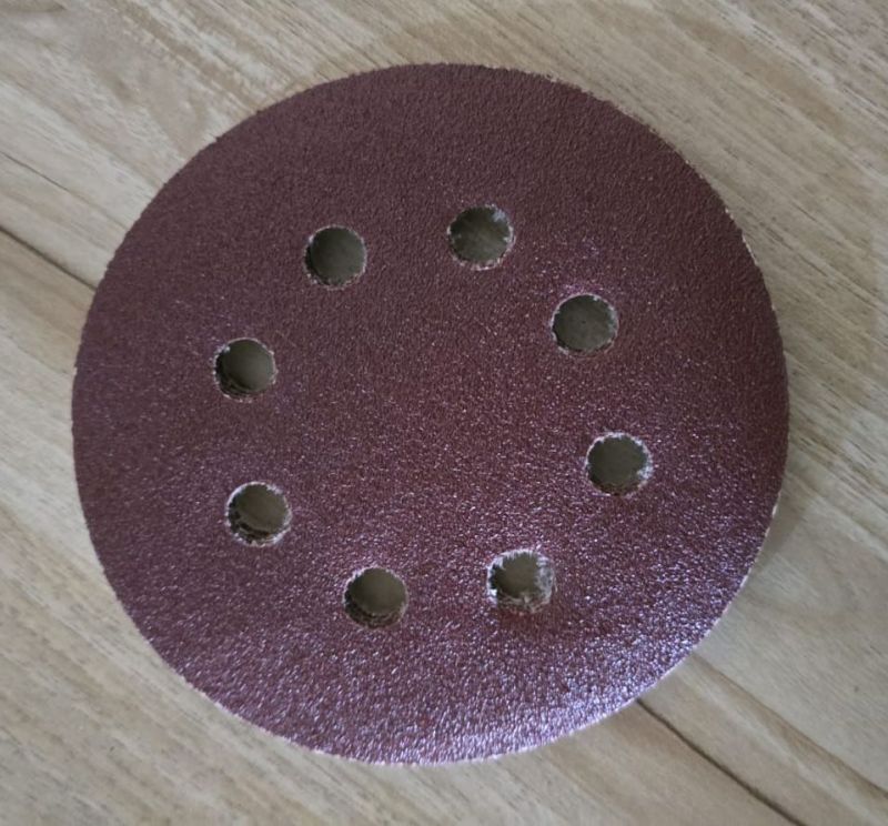 Aluminium Oxide Velcro Discs, for Finishing, Grinding
