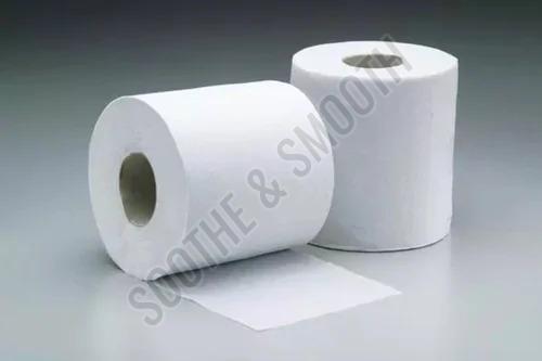 Plain Recycled Toilet Paper Roll, Color : White