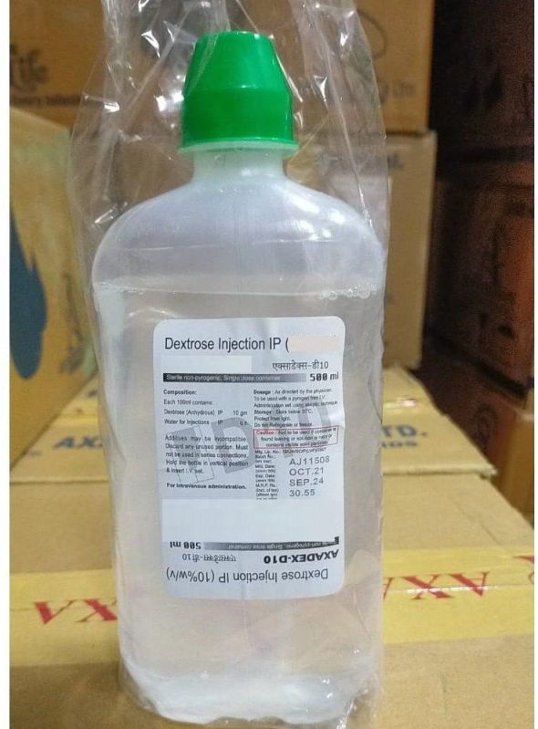 50% w/v Dextrose Injection IP, Grade : Pharmaceutical Grade