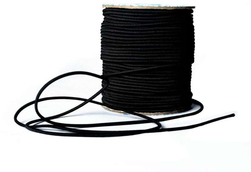 Plain Elastic Cords for Footwear Garments