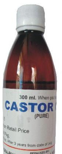 Castor Oil for Medicines, Cosmetics