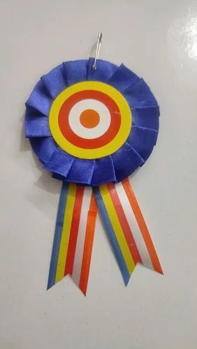 Satin Panchsheel ribbon badge for Event