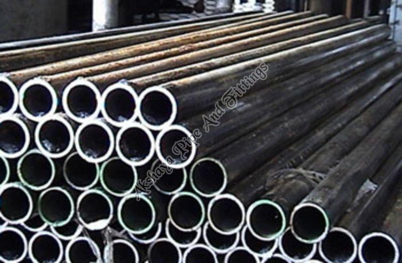 Polished Carbon Steel Seamless Pipe, Shape : Round