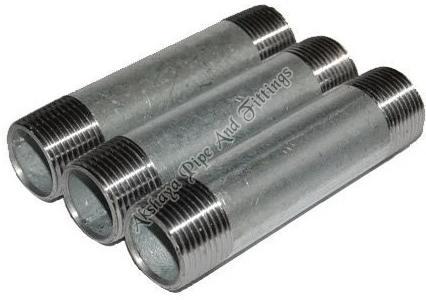Polished Galvanized Steel Gi Pipe Nipple, Grade : Aisi, Astm, Bs, Din