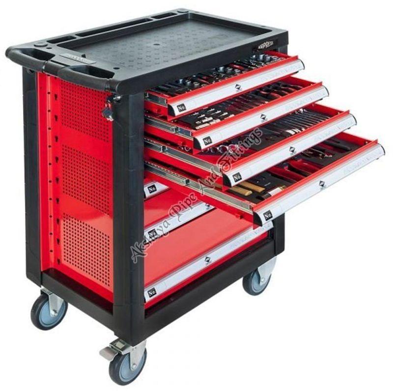 Metal Mild Steel Tool Trolley for Moving Goods