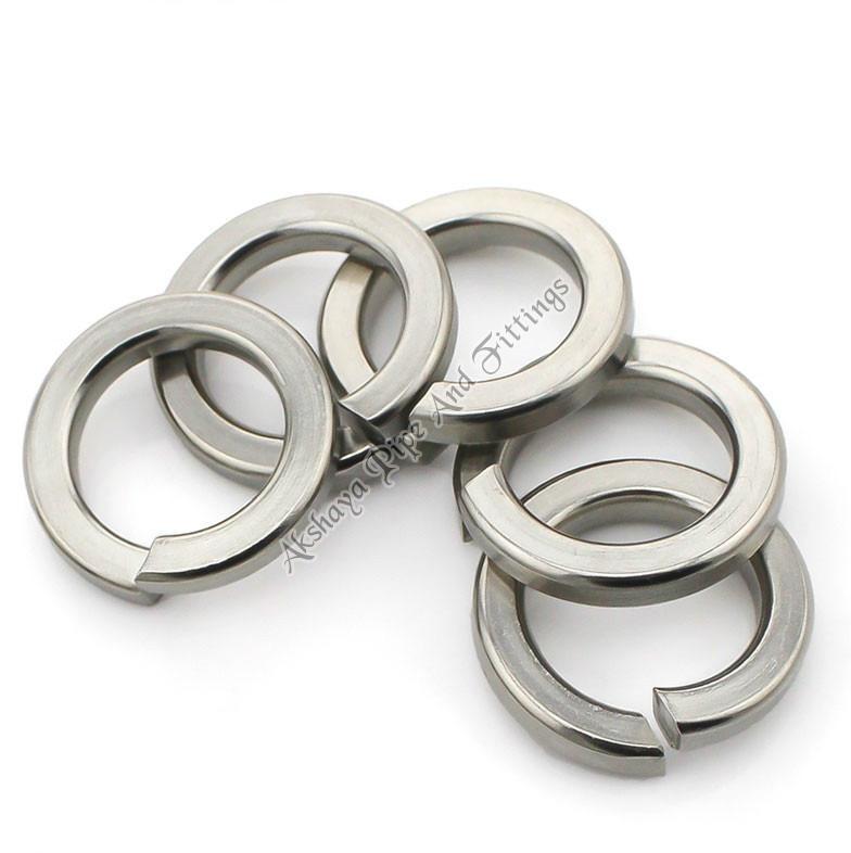 Polished Stainless Steel Spring Washer for Fittings, Automobiles