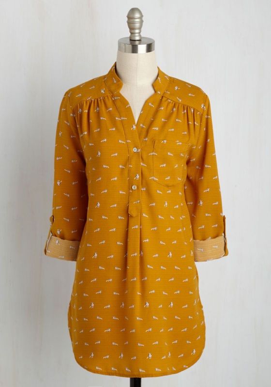 Ladies Yellow Tunic