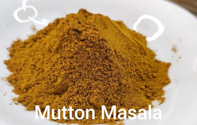 Brown GP Blended Common Mutton Masala Powder, for Cooking, Packaging Type : Plastic Packet