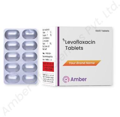 Amber Lifesciences Levofloxacin, Form : Tablets