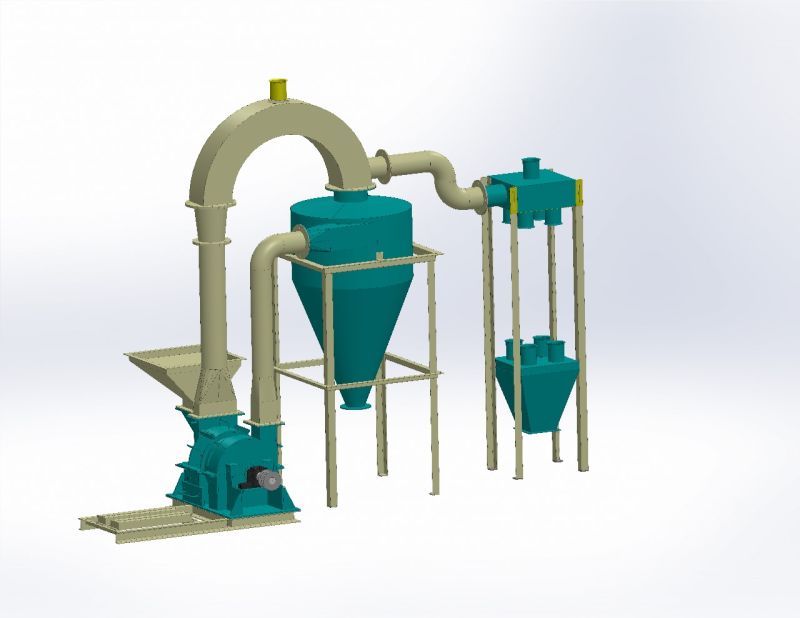 11 Kw Electric 50 100200kg Corn Flour Making Machine, for Crushing