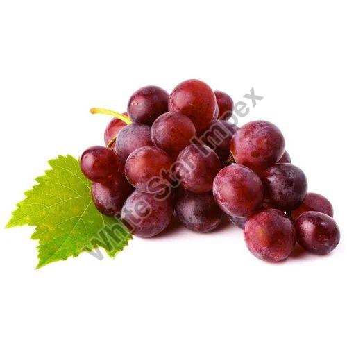 A Grade Fresh Red Grapes, for Human Consumption, Packaging Type : Paper Box