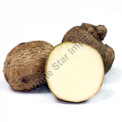 Brown Whole A Grade Fresh Yam Suran, for Cooking, Packaging Size : 20 kg