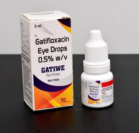 Gatiwe Eye Drops, Bottle Size : 5 ml