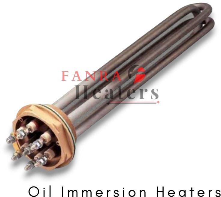Silver 220V Electric 50/60 Hz Steel Air Immersion Heater, for Commercial