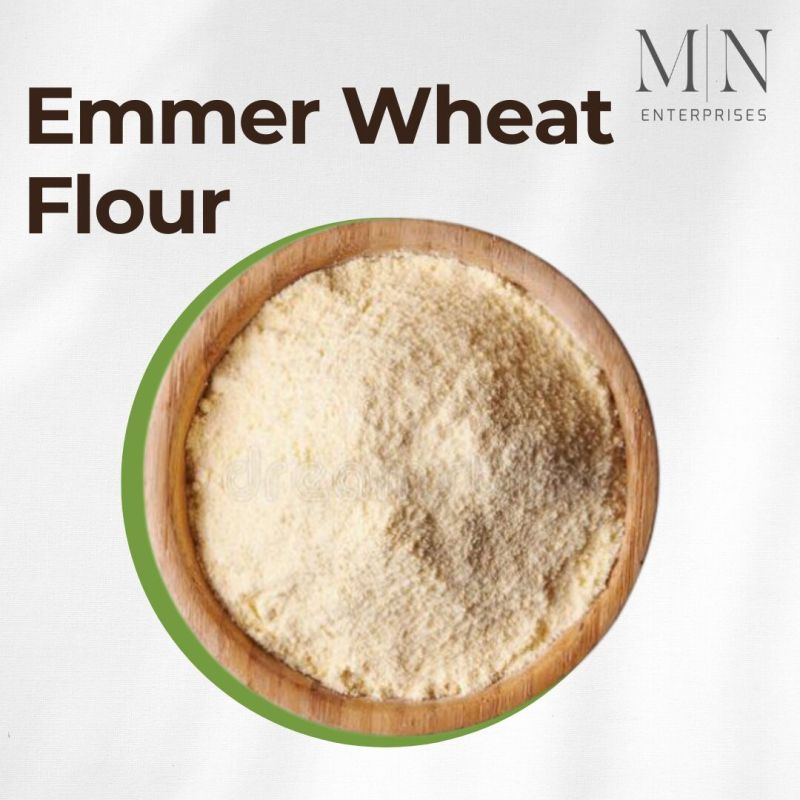 Natural emmer wheat flour for Cooking