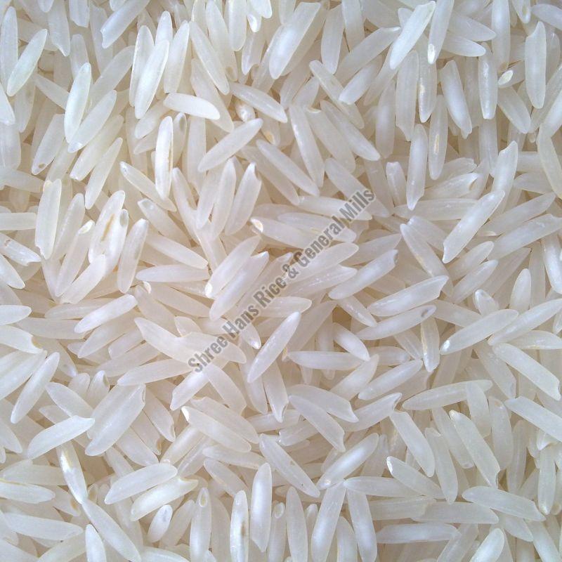 White Soft Natural 1121 Raw Basmati Rice, for Cooking, Packaging Type : Bag