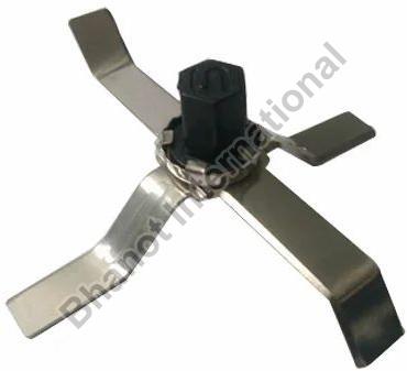 Silver Polished Stainless Steel Dry Grinder Blade, Size : Standard