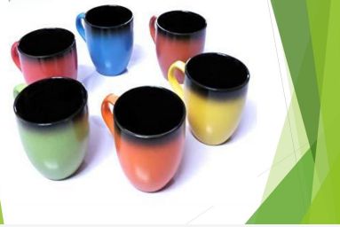 Ceramic Plain Double Shade Coffee Mug, for Drinking Use