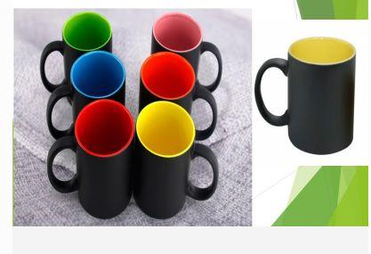 Plain Ceramic Mat Finish Coffee Mug, for Drinking Use