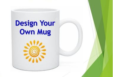 Printed Ceramic White Promotional Coffee Mug