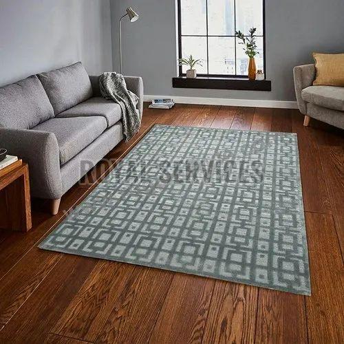 Printed Viscose Carpet, for Home Textile, Size : 2x3 Feet To 25x25 Feet