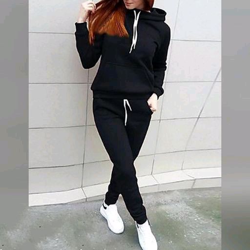 Ladies Tracksuit, Fabric material : Cotton Blend