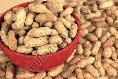 Brown Natural Dried Shelled Groundnuts, for Making Flour, Making Oil, Packaging Type : PP Bag