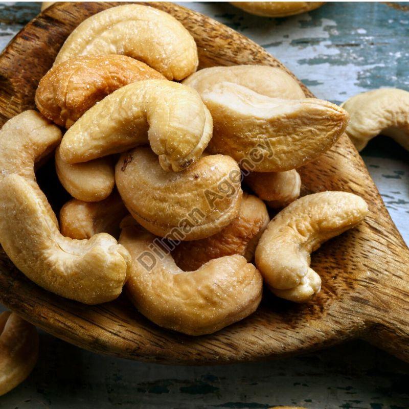 Golden Natural Raw Cashew Nuts, for Food, Snacks, Packaging Type : Pp Bag