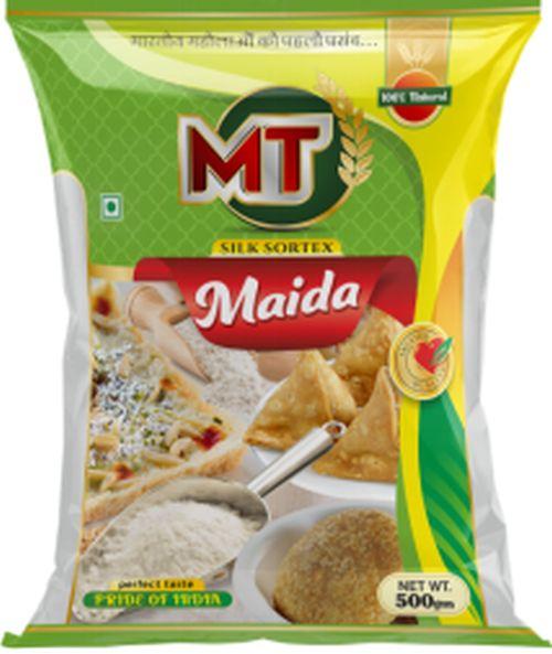 Printed Maida Packaging Standy Zipper Pouch, Specialities : Moisture Proof