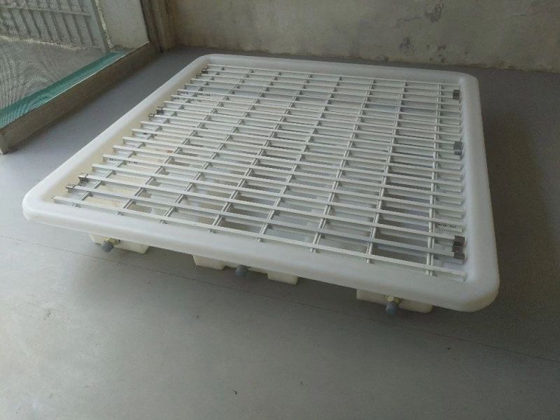Square PP 4 Drum Spill Pallet, Entry Type : Two Way
