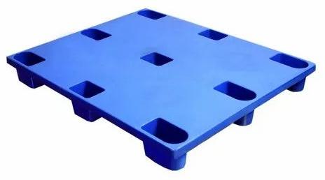 Blue HDPE Pallet, Shape : Rectangular