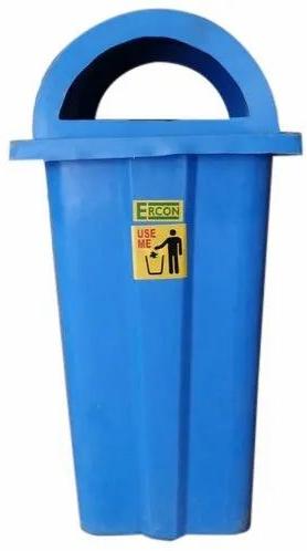 Ercon Blue Plastic Garbage Bin, Size : 60 LTR