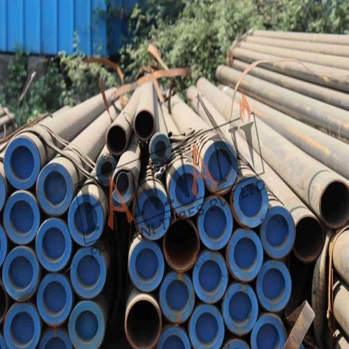 Industrial Carbon Steel Pipe, Shape : Round