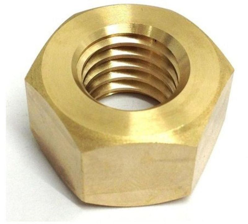 ME Brass Hexagon Nuts for Industrial