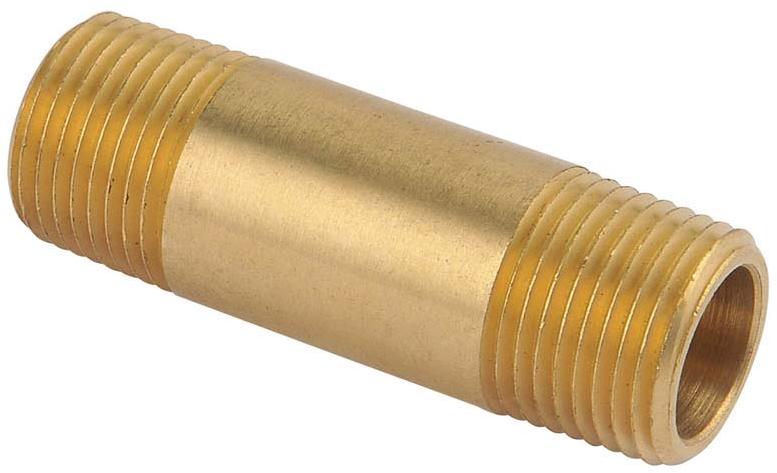 Polished Brass Nipples, Certification : ISI Certified