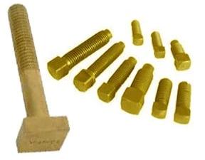 Polished Brass Square Bolts, Certification : ISI Certified