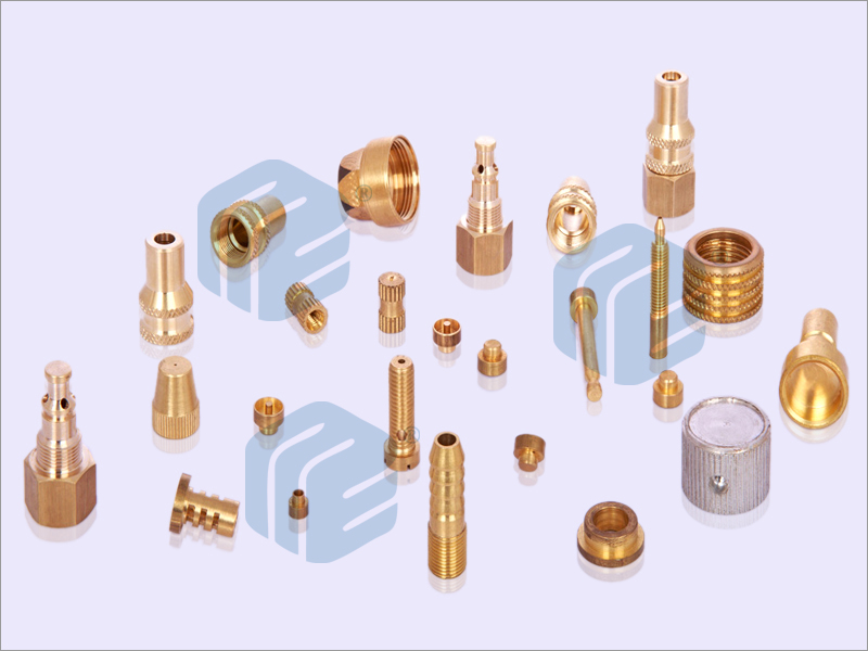 Polished Brass Telecommunication Parts for Industrial