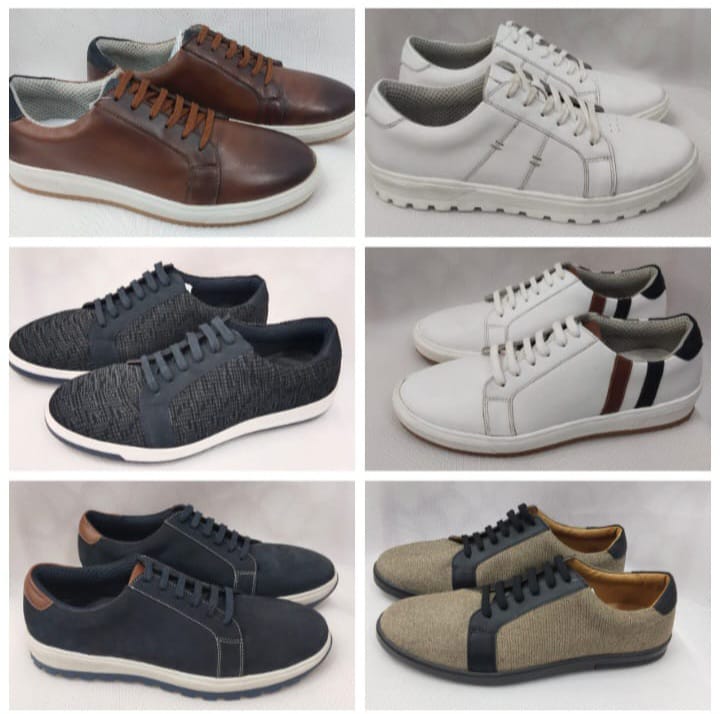 Escol All Color Men Leather Sneakers, Outsole Material : Tpr