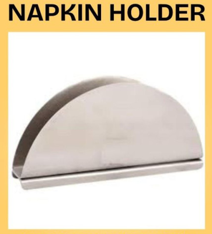 Steel Napkin Holders, Color : Grey