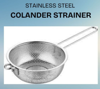 Polished Stainless Steel Colander For Home, Hotel