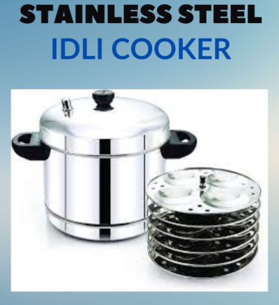 Stainless Steel Idli Maker, Automatic Grade : Manual