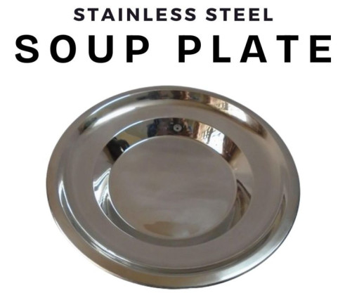 Stainless Steel Soup Plates for Serving Food