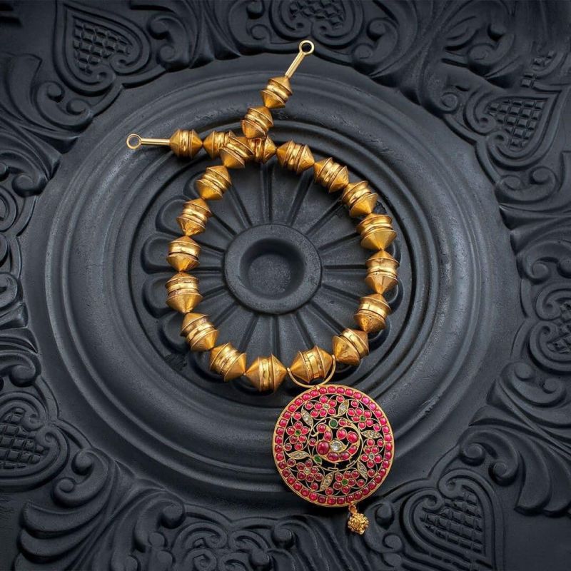 Beaded Kundan Necklace