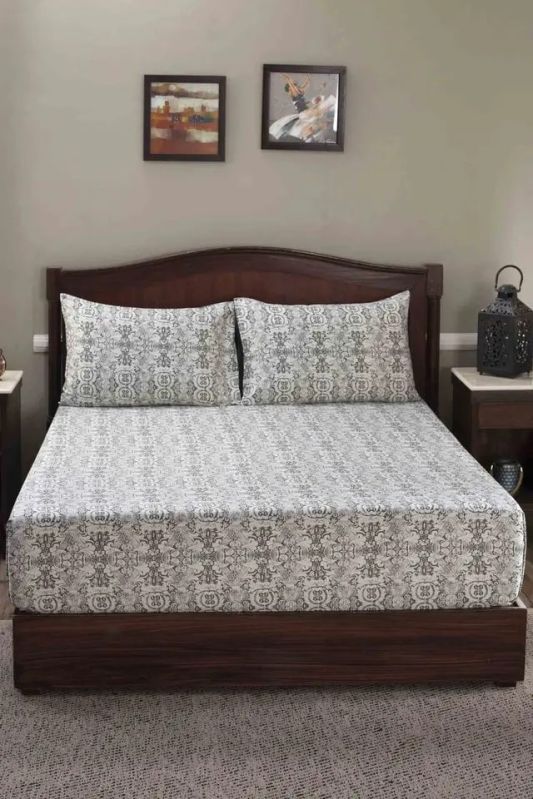 Printed Cotton Bliss Luxury Bed Sheets for Home, Hotel