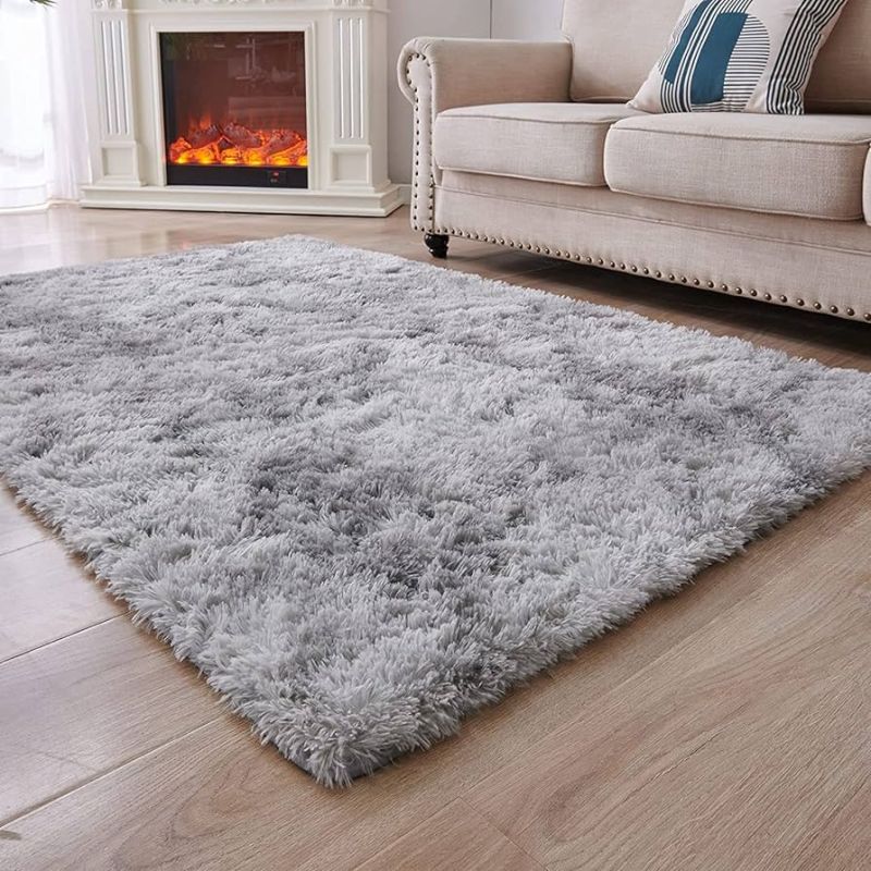 Plain Polyester Shaggy Carpets for Home, Office, Hotel