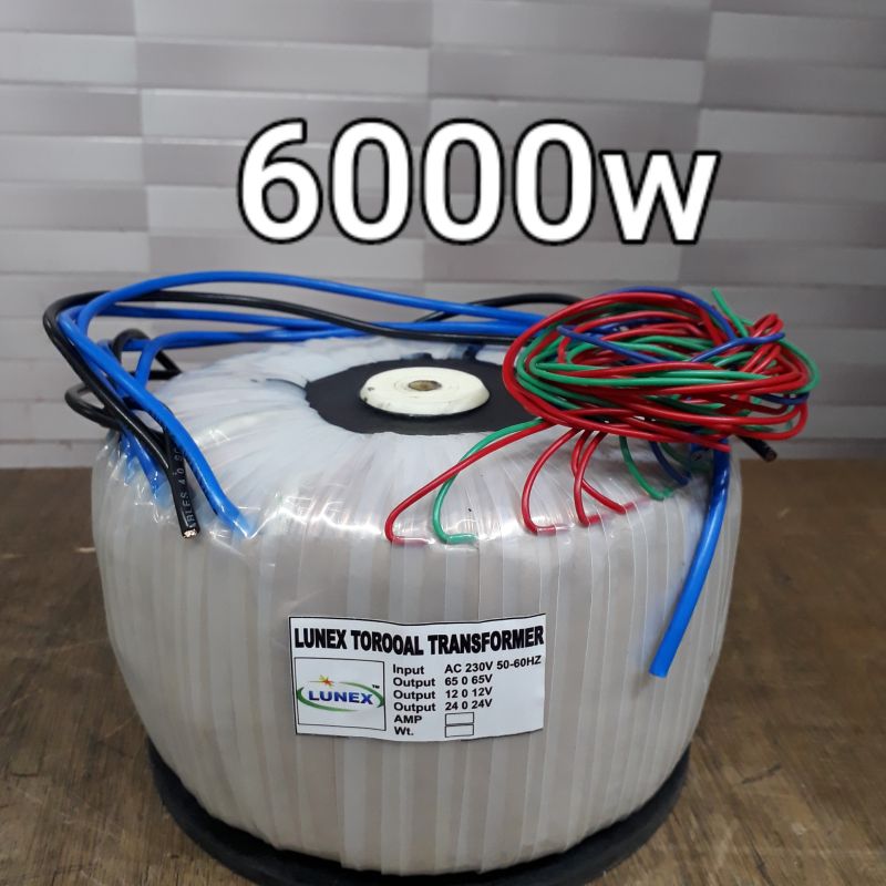 Torodal Transformer 6000watt