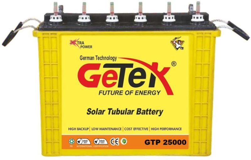 GETEK GTP 25000 Inverter Battery, Feature : Long Life, Heat Resistance