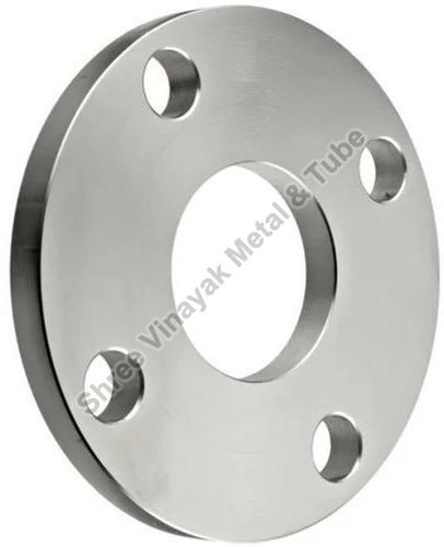 Shiny Silver Round Class 300 Stainless Steel Flange, for Fittings, Industrial Use, Packaging Type : Box