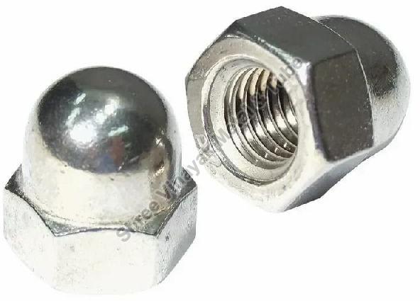 Steel Dome Nuts, For Industrial Use, Standard : Din