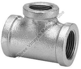 Polished Mild Steel Reducing Tee, for Plumbing Pipe, Feature : High Strength, Fine Finishing